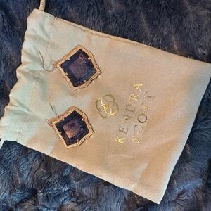 Kendra Scott Purple Earrings